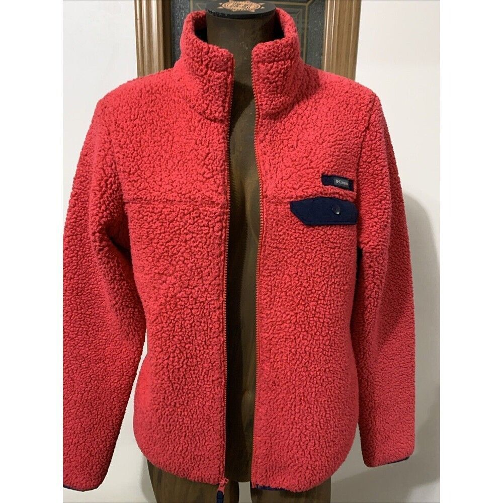 Columbia Full-Zip Fleece Sweatshirt Jacket - Picture 2 of 11